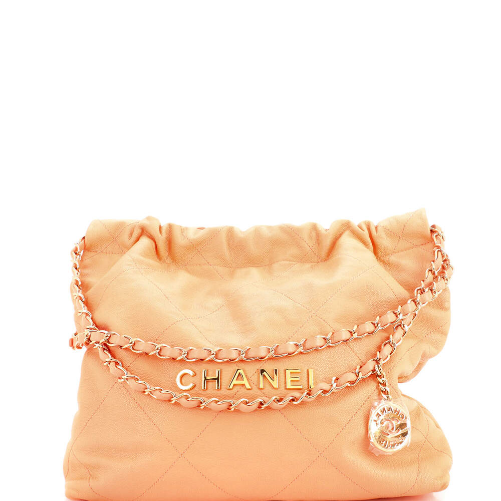 Chanel Small 22 Chain Hobo